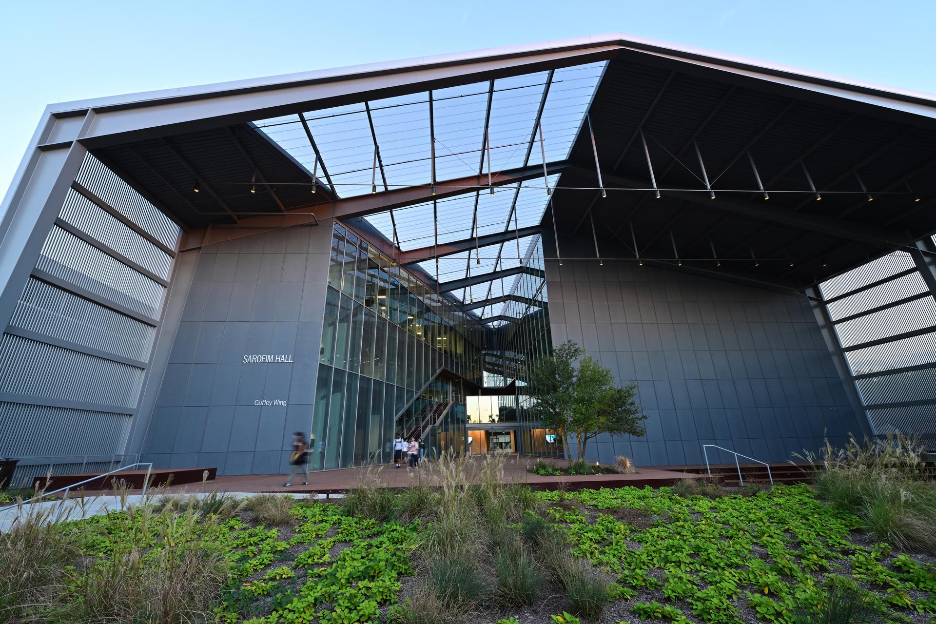 Susan and Fayez Sarofim Hall, front entrance