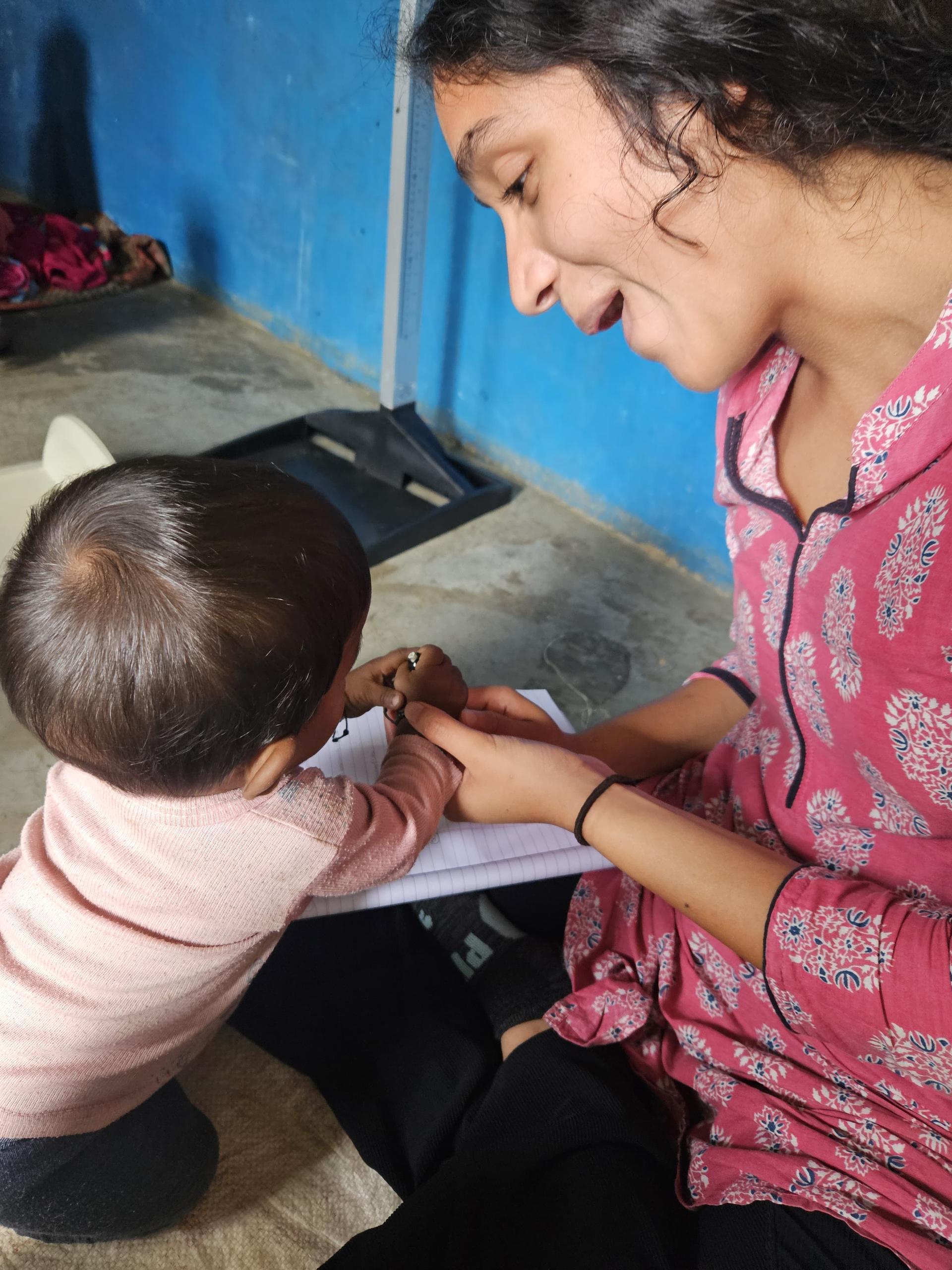 Maya Harpavat in Rajasthan, India