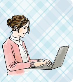 a woman smiling at the camera