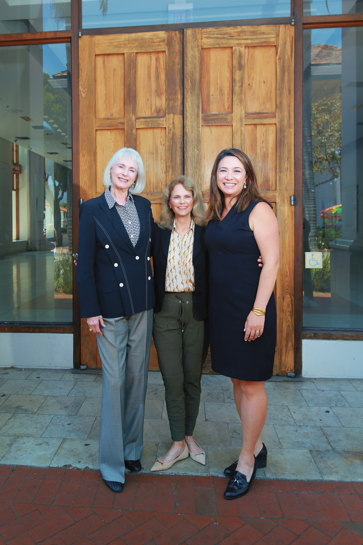 Board Chair Danner Schefler, Cheryl Goldberg, President & CEO Shauna Quill