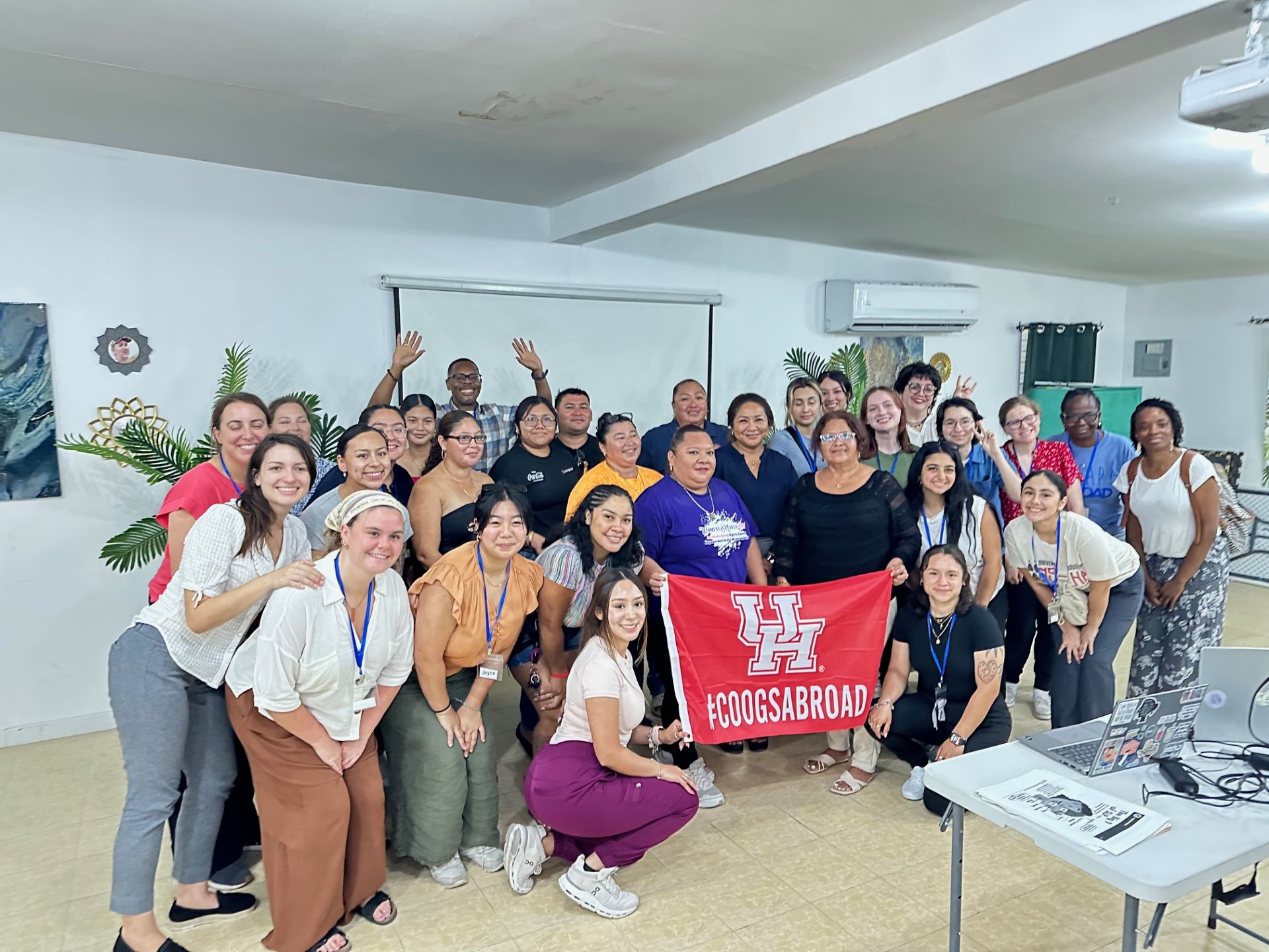 COMD Coogs in classroom