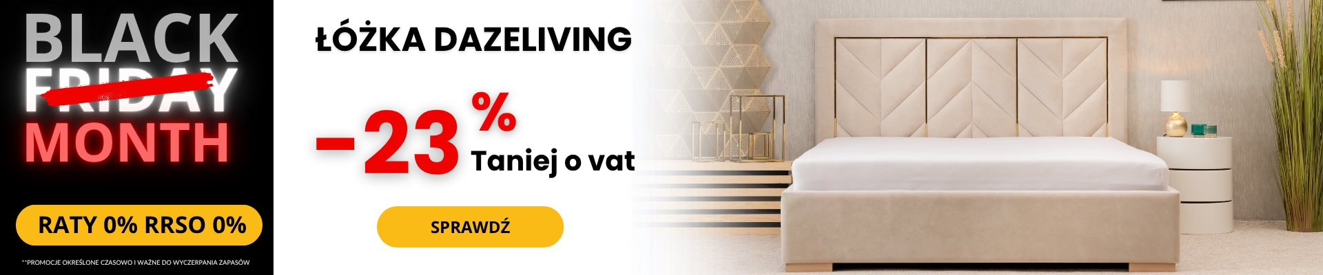 Łóżka DAZELIVING Łóżka DAZELIVING