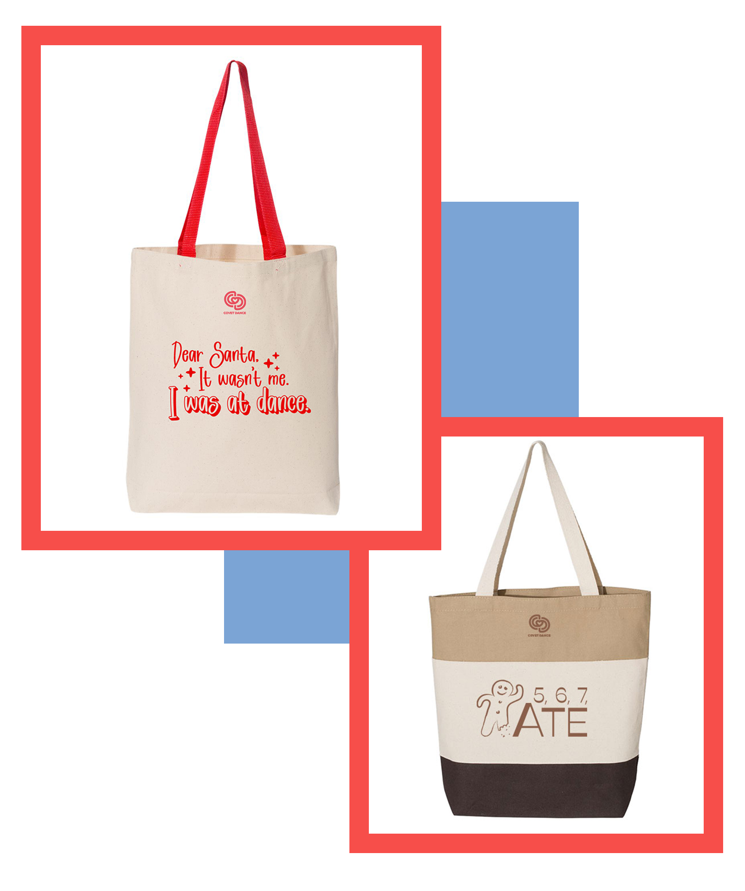 Holiday Dancer Tote Bags