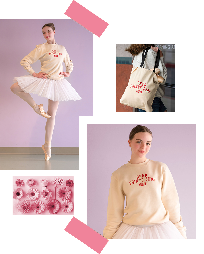 Dead Pointe Shoe Club Crewneck