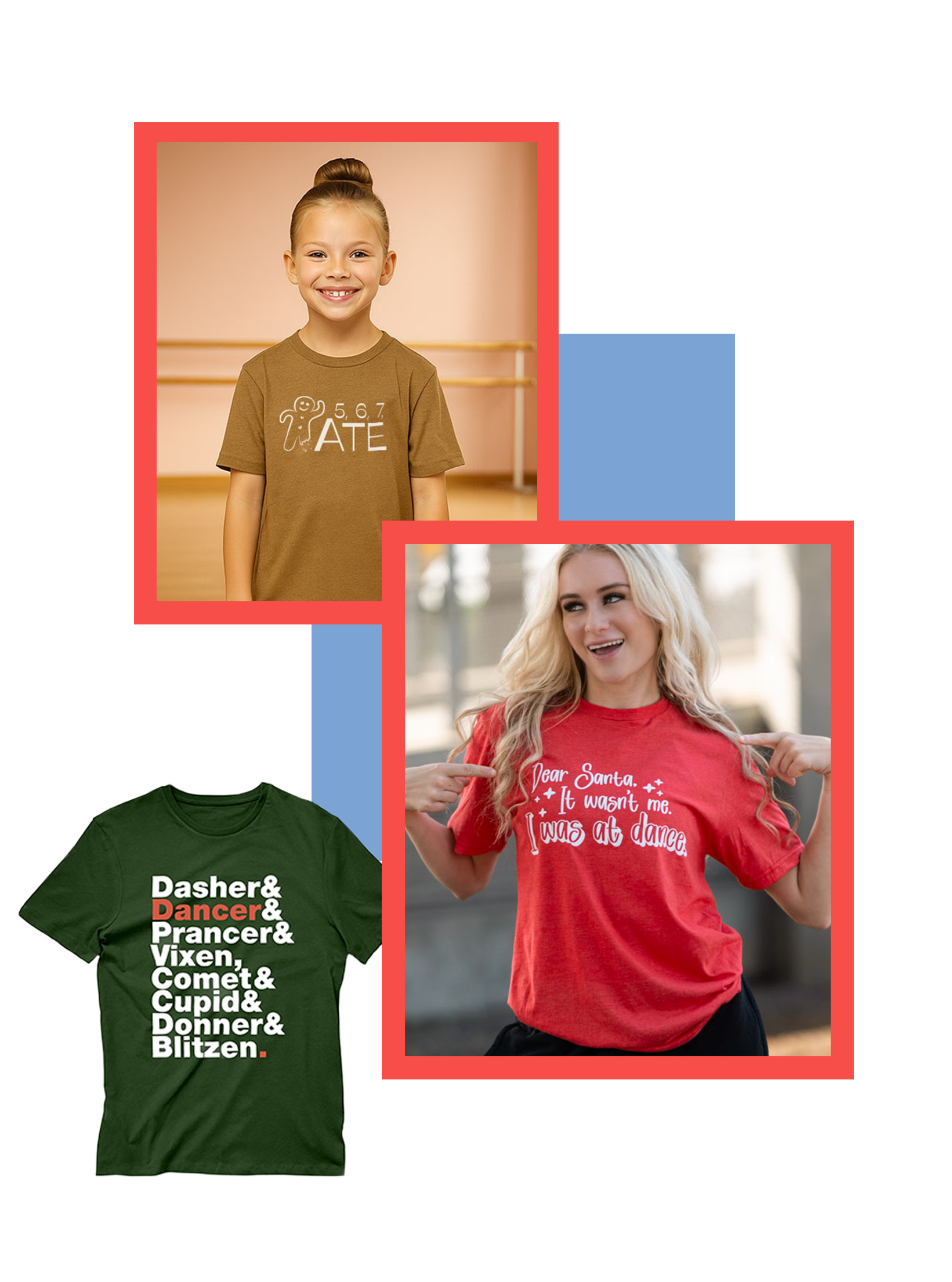 Holiday T-Shirts for Dancders