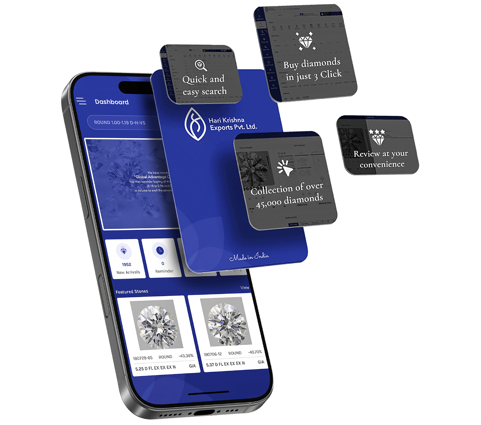 Mobile App View
