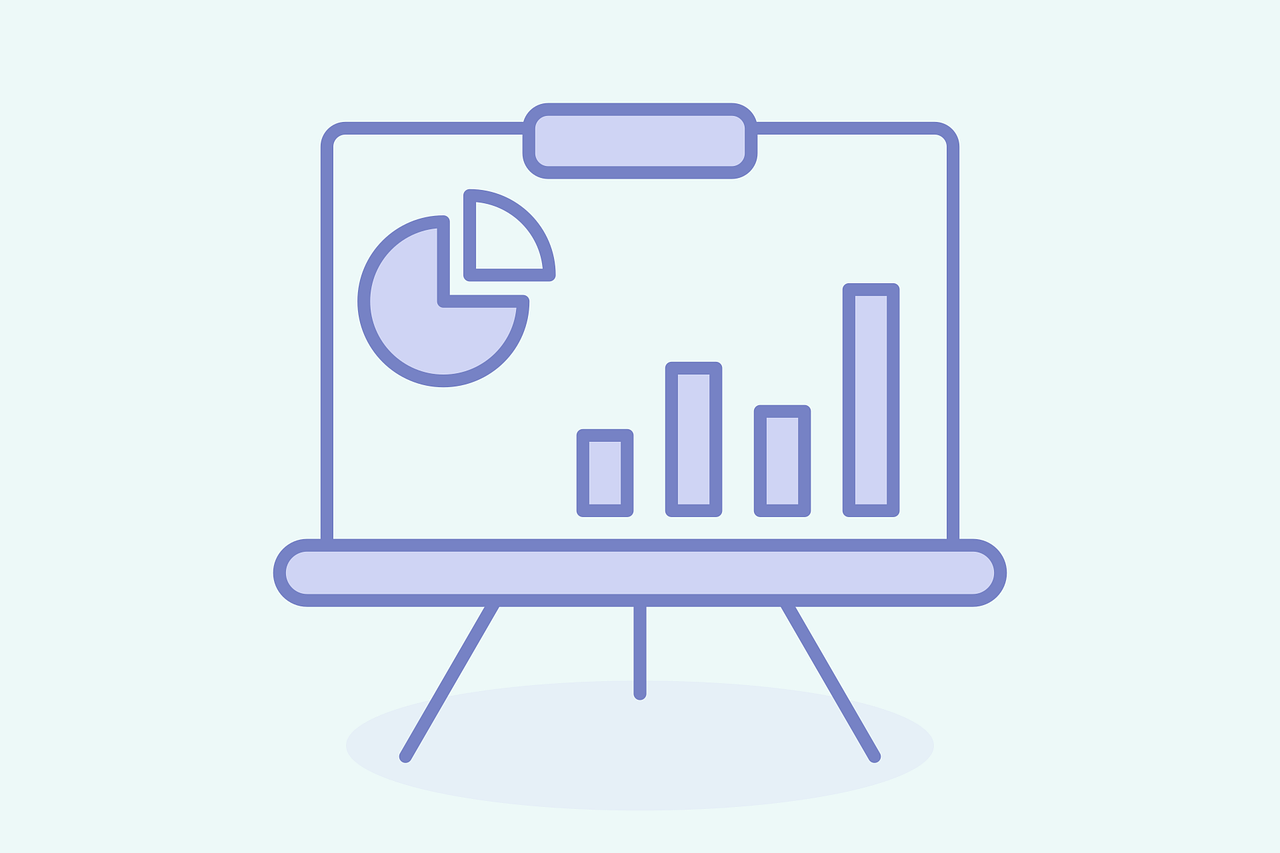 Stock illustration of graphs