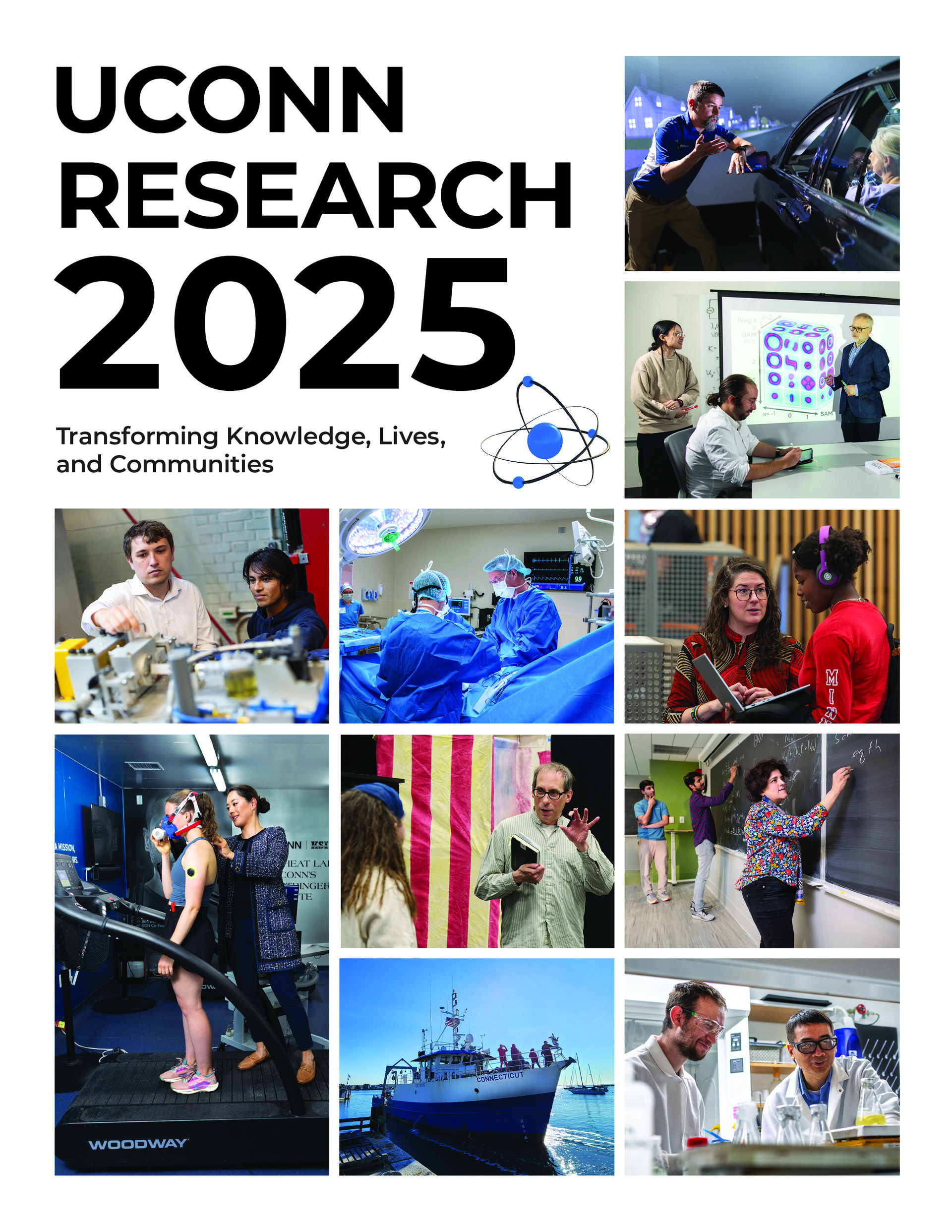 Cover of UConn Research 2025 report