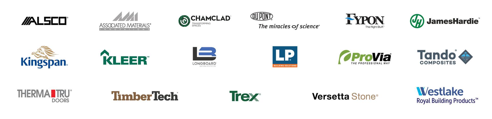 Alside distributor logos