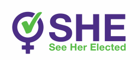 See her elected logo