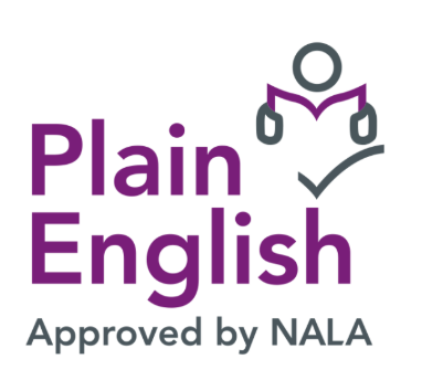 Plain English logo
