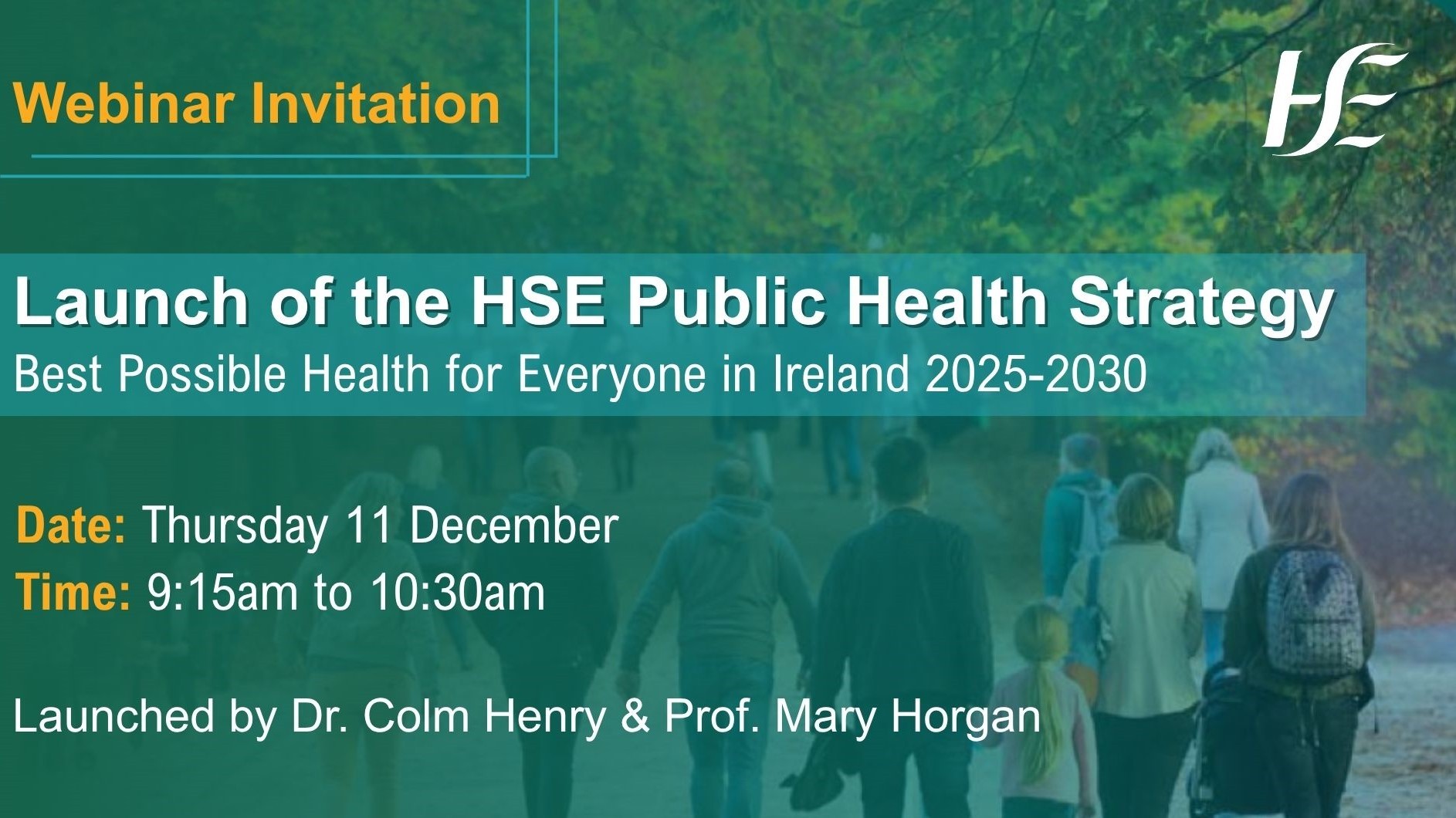 HSE Poster details below