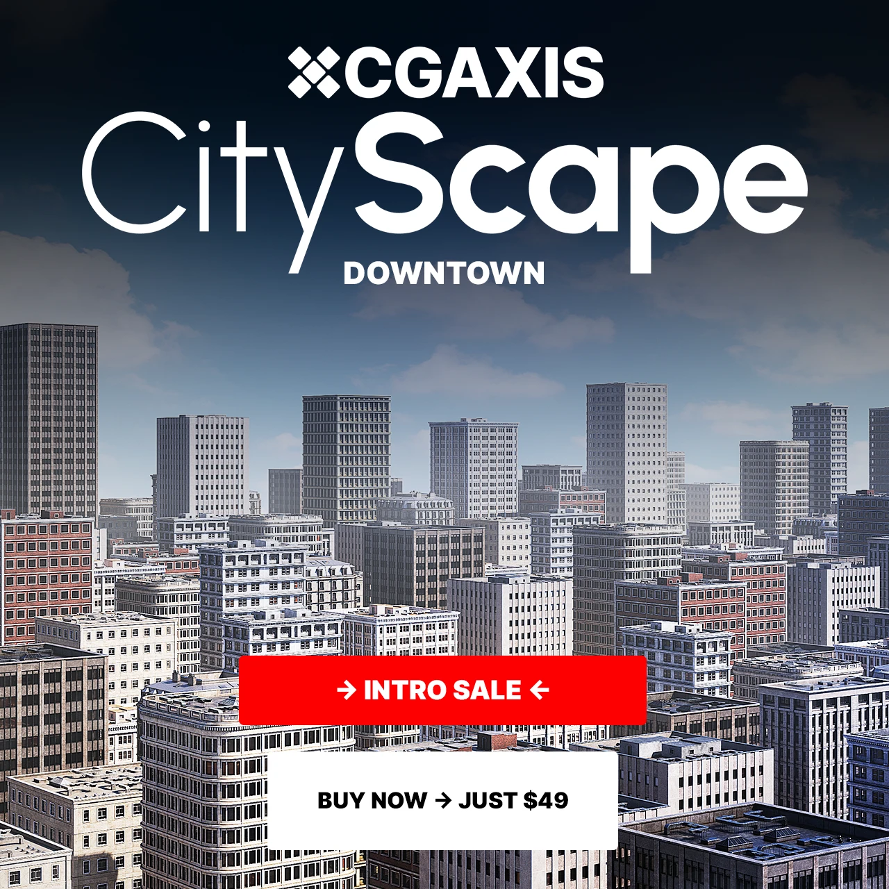 CGAxis CityScape - Downtown