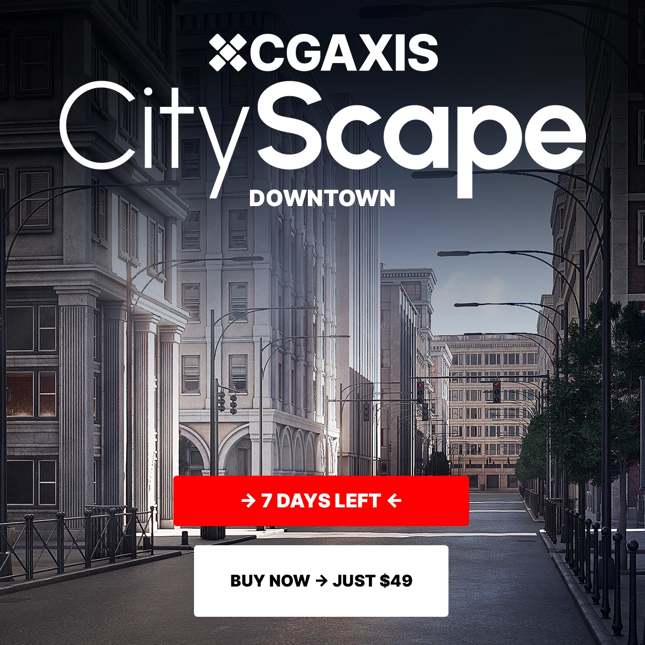 CGAxis CityScape - Downtown
