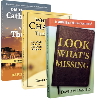 A book titled Just One Bible? by David W. Daniels