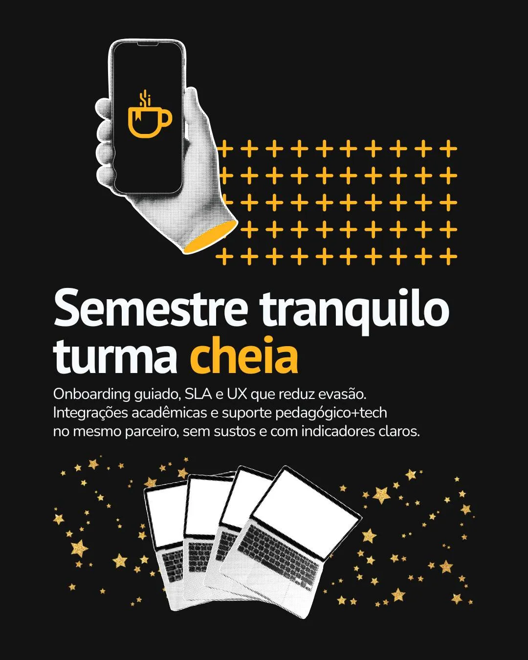 Café EAD é semestre tranquilo!