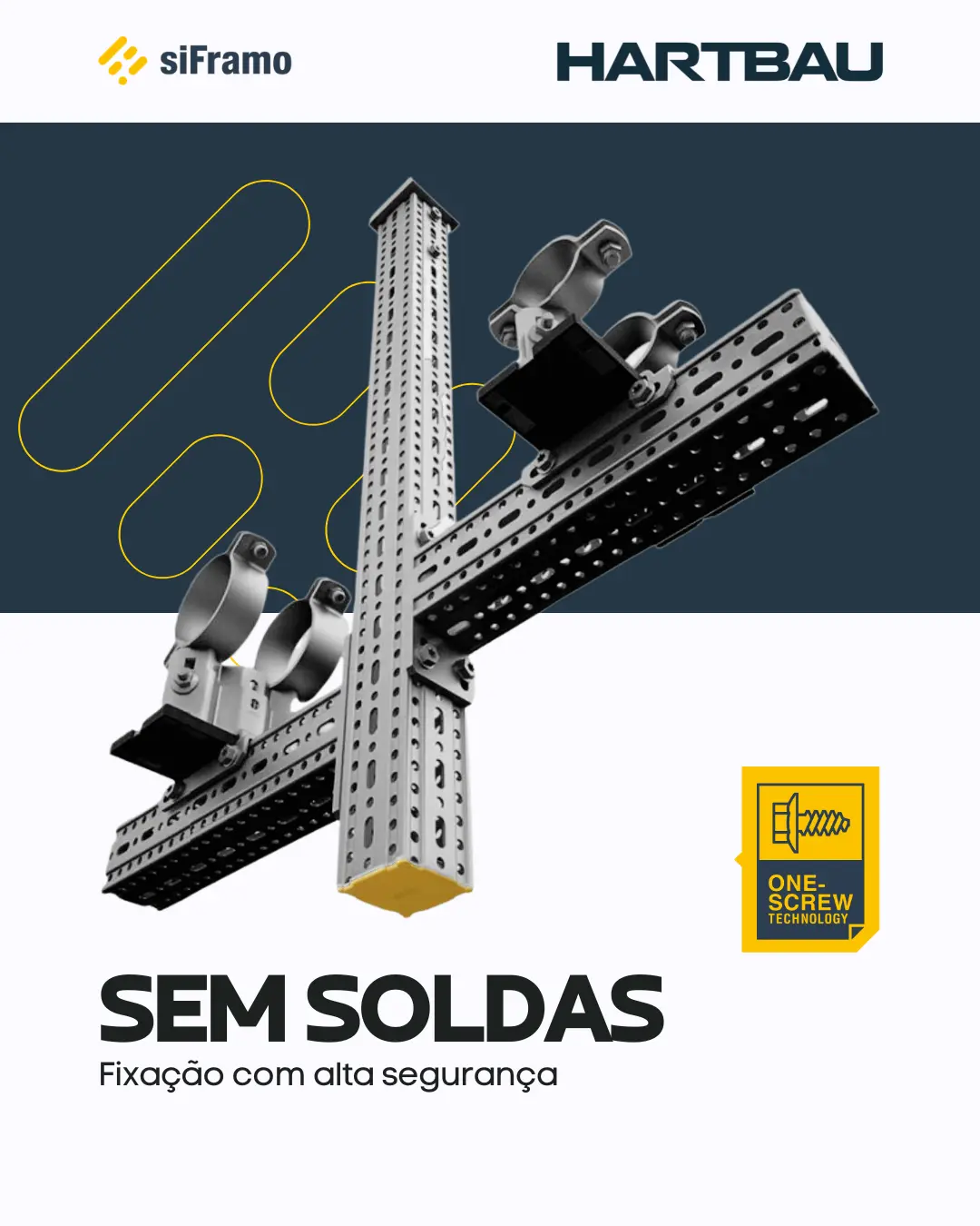 siFramo: SEM USO DE SOLDA