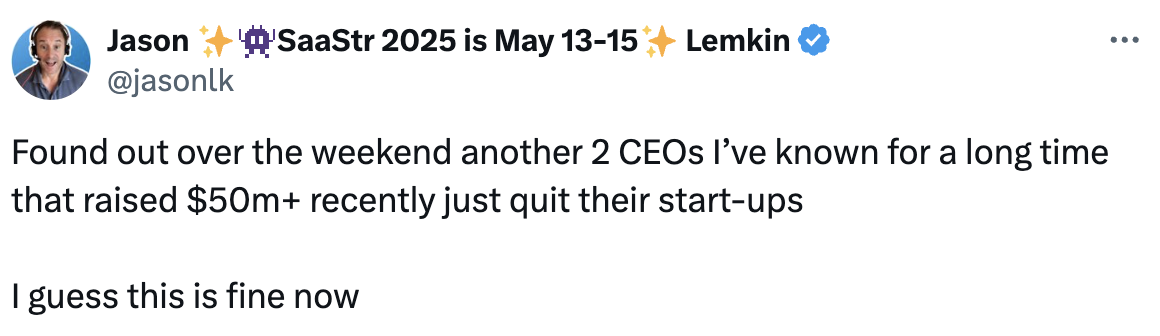 Has Quitting Culture Now Crossed Into Founder CEOs?