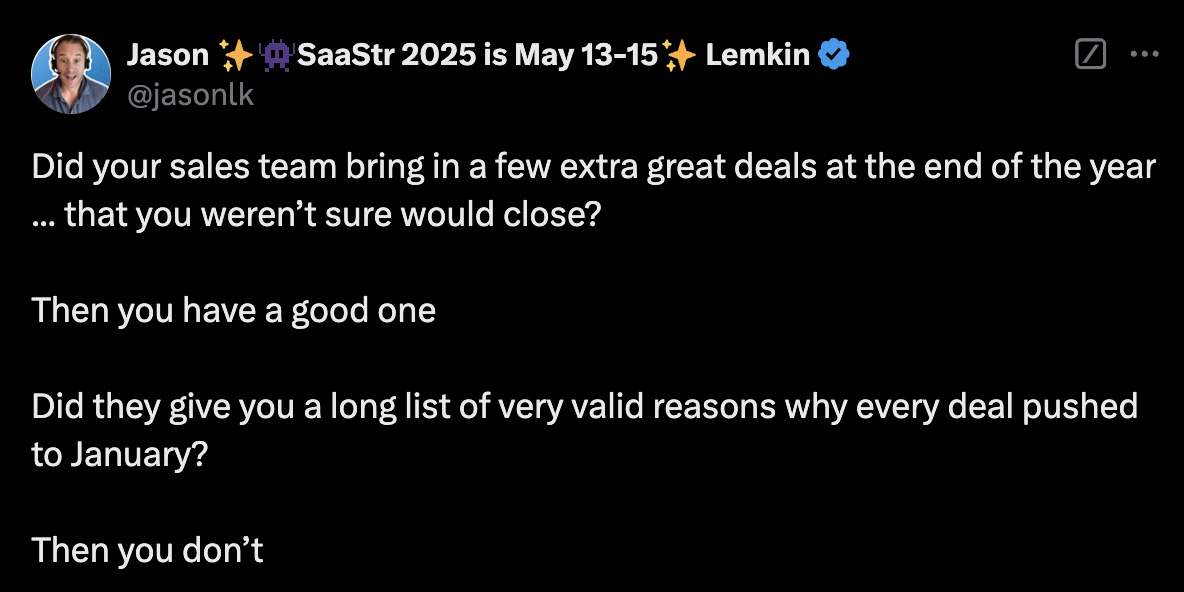 Why The Greatest Sales Teams Just Kill It On Dec 31. When Everyone Else Has Gone Home. (Updated)