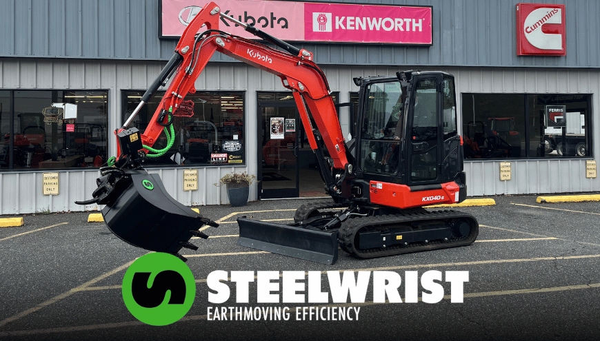 Steelwrist Excavator Attachment Demo
