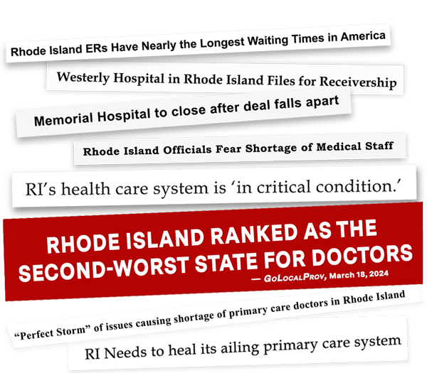 RHODE ISLAND RANKED AS THE SECOND_WORST STATE FOR DOCTORS