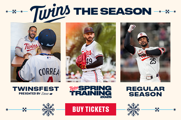 twins the season | buy tickets
