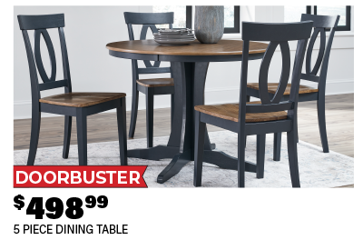 $498.99 5 Piece Dining Table