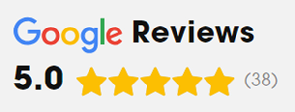 Google Review 5.0 | 5 Star | (38)
