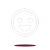 Smiling face icon