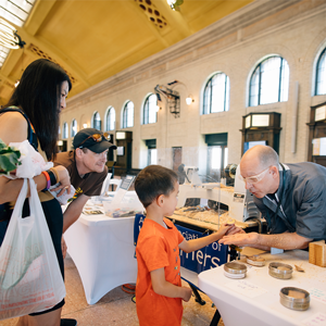 Hands-on activities for all ages.