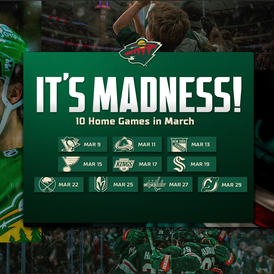 IT'S MADNESS | 10 Home Games in March