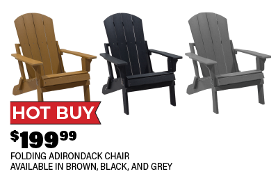 $199.99 Folding Adirondack Chair