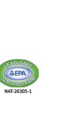 EPA Lead Safe Certified Firm NAT-26305-1