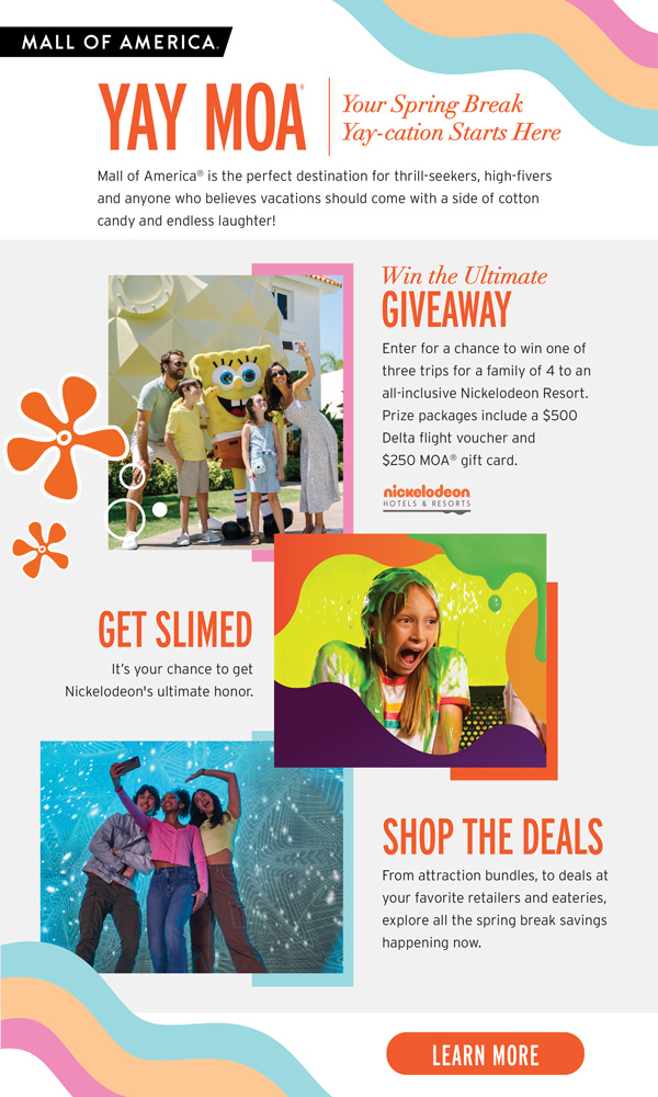 YAY MOA | Your Spring Break Yay-cation Starts Here