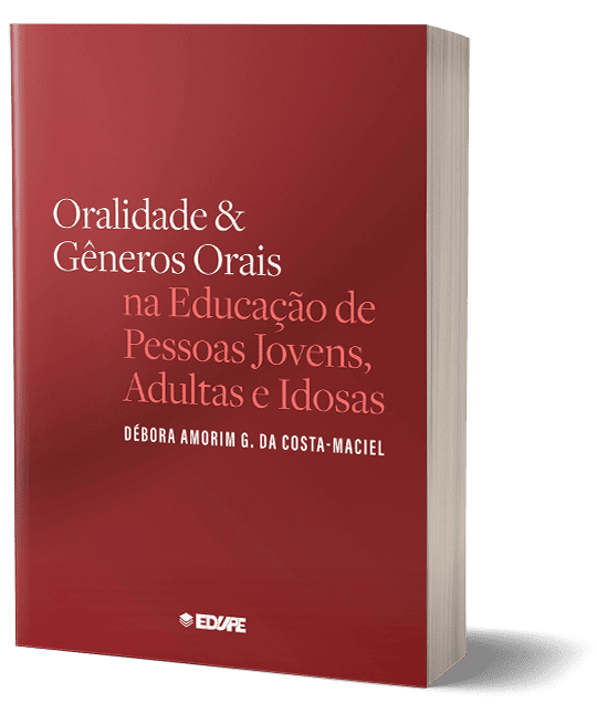 Capa do livro Oralidade & gêneros orais na educação de pessoas jovens, adultas e idosas