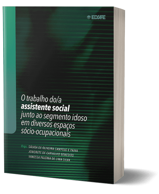 Capa do livro O trabalho do/a assistente social junto ao segmento idoso em diversos espaços sócio-ocupacionais