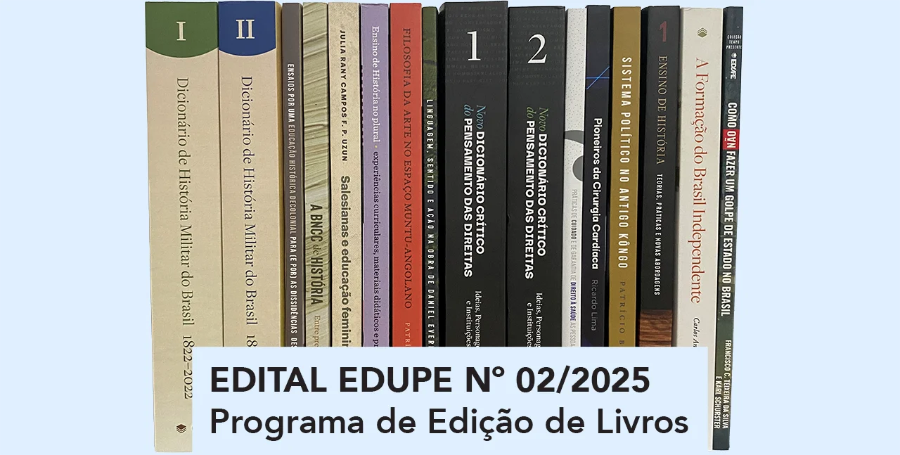 Edital EDUPE 02/2025 – Programa de Edição de Livros
