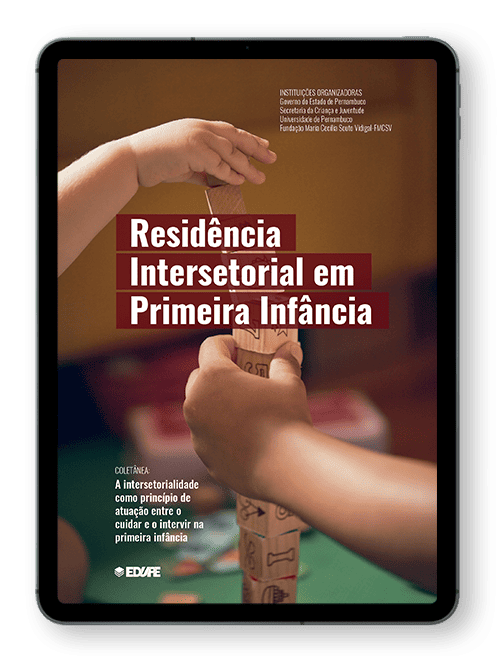 Capa do ebook Residência intersetorial em primeira infância ‒ Coletânea