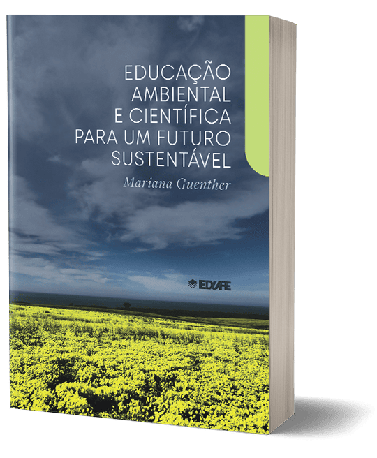 Capa do livro Educação ambiental e científica para um futuro sustentável