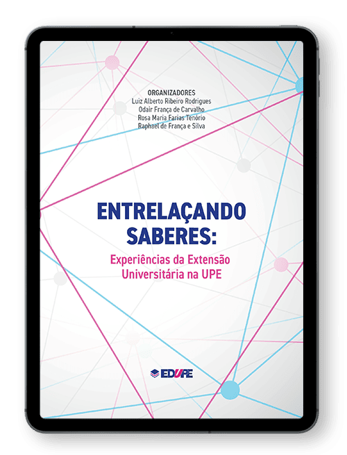 Capa do ebook Entrelaçando Saberes: Experiências na Extensão Universitária na UPE