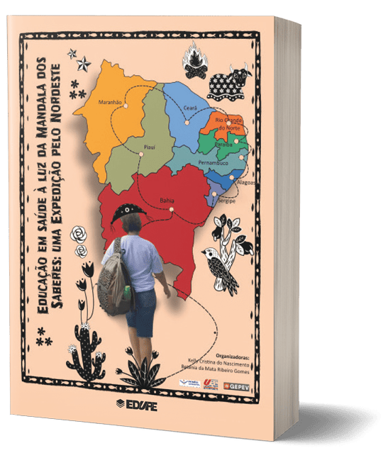 Capa do livro Educação em Saúde à Luz da Mandala dos Saberes: uma expedição pelo Nordeste