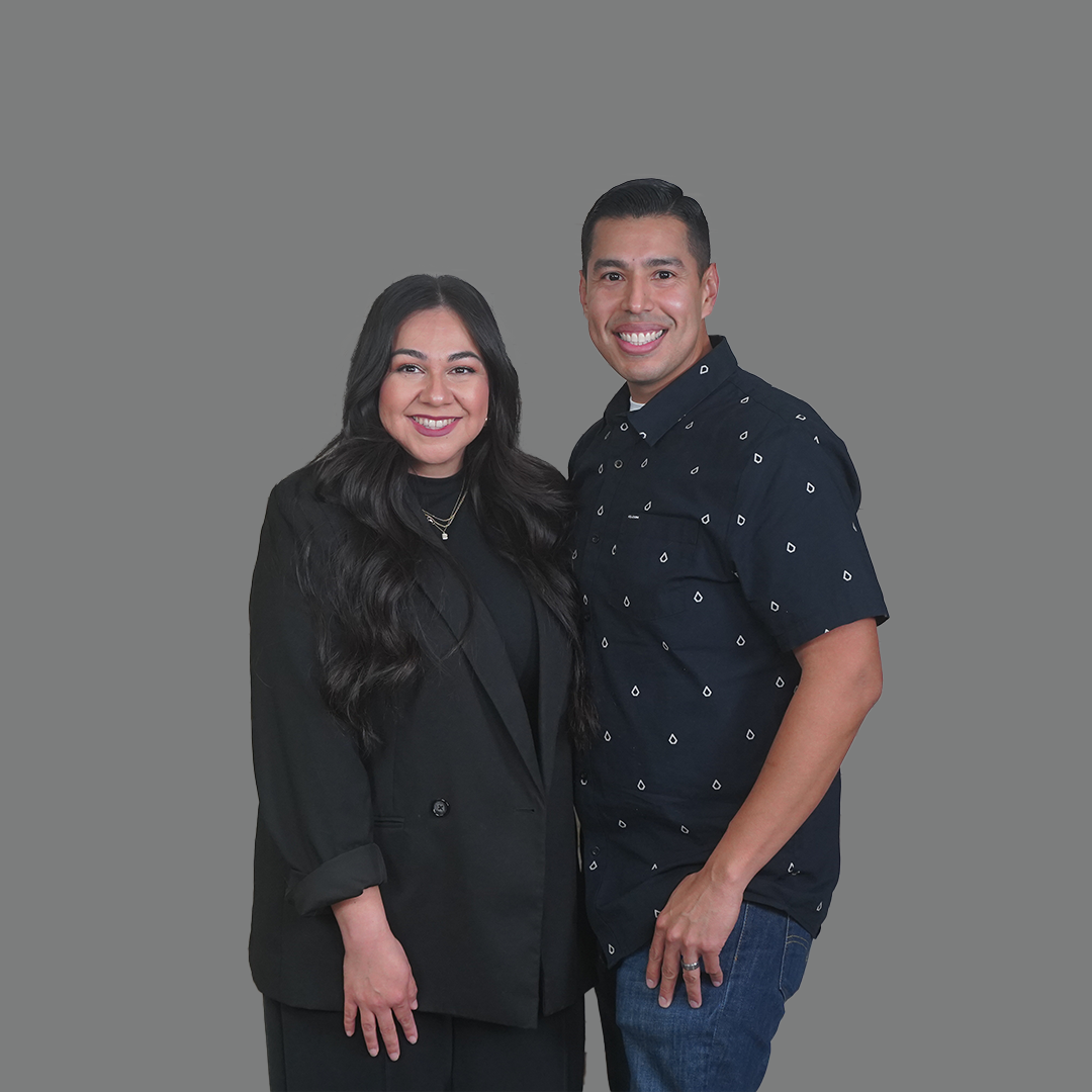 a front door of a building with lights