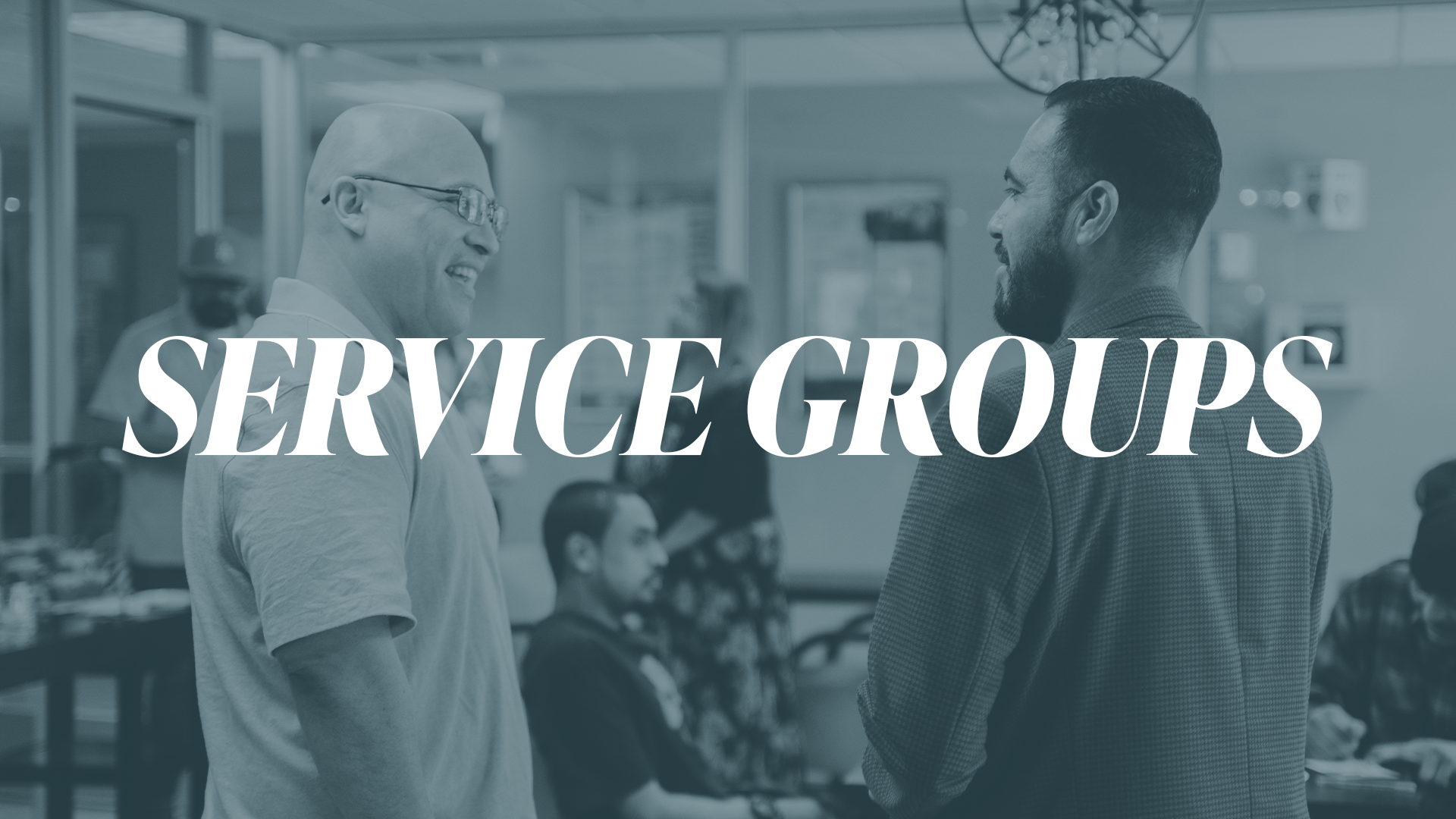 a front door of a building with lights