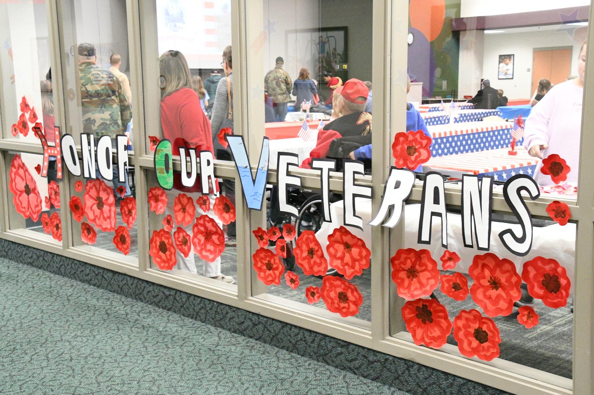 Picture of Veterans Day School Celebrations - school decorations
