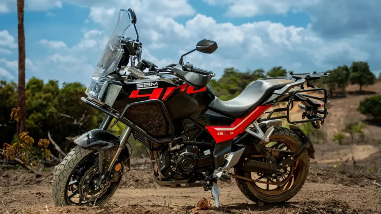 Shineray lança nova trail SBM 400SS no Brasil - Foto 1