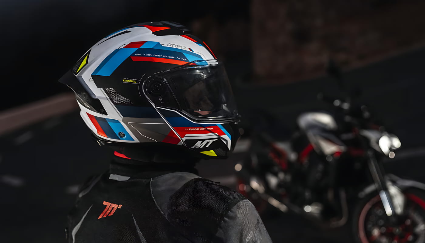 Capacete MT Atom 2 SV (Articulado)