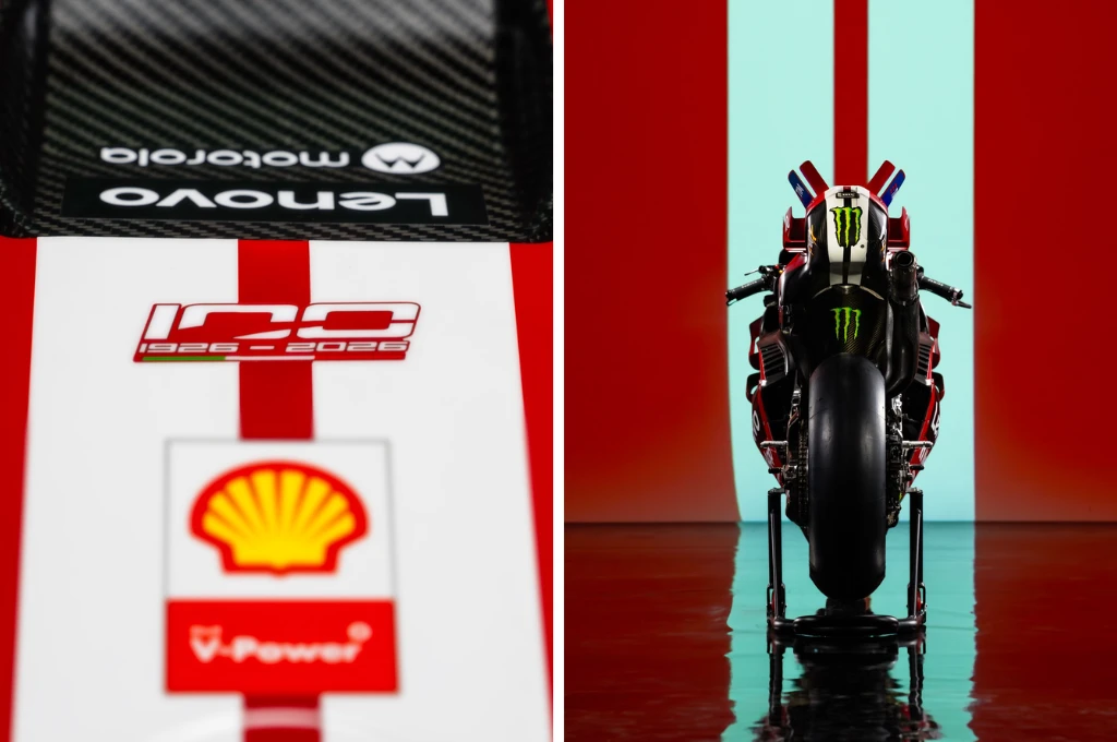 Ducati revela nova pintura da MotoGP 2026
