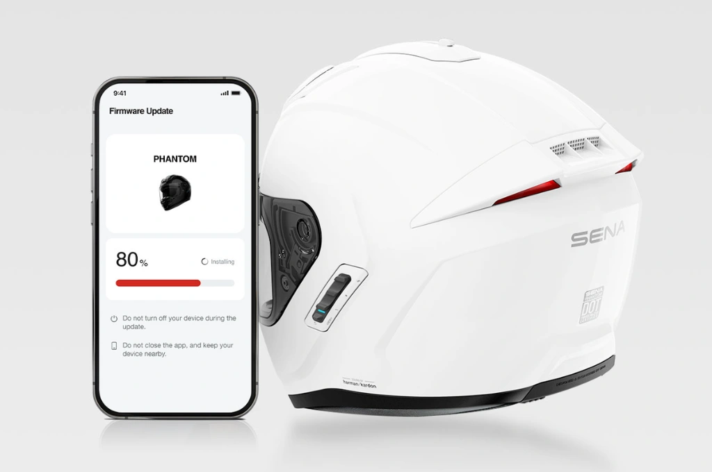Conheça o Capacete Sena Phantom com Intercomunicador Integrado