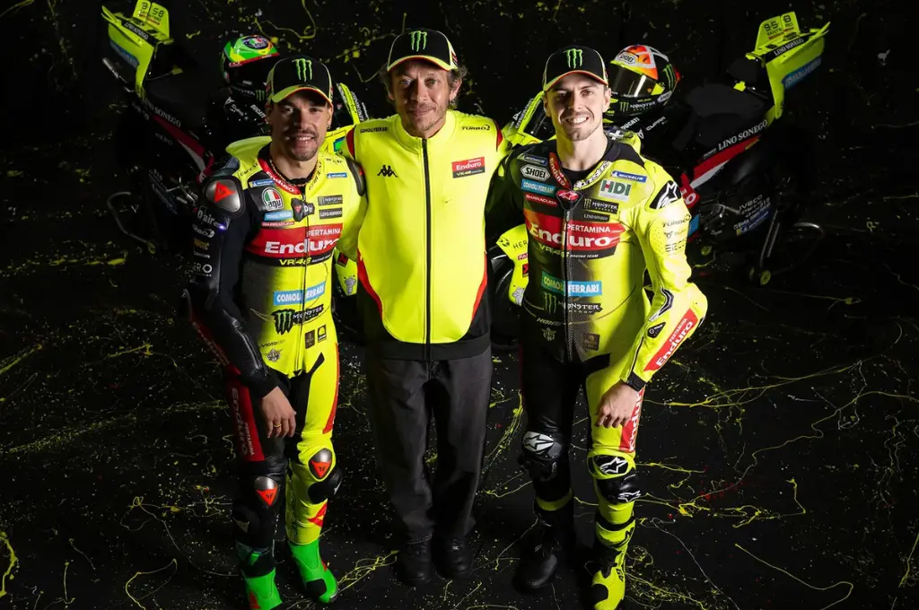 VR46 revela nova pintura Ducati para a MotoGP 2026