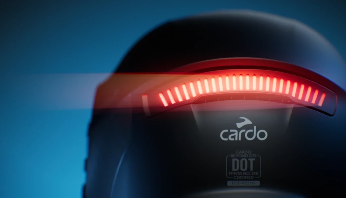 Cardo revela capacetes inteligentes Beyond